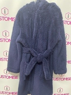 NAVY KIDS DRESSING GOWN